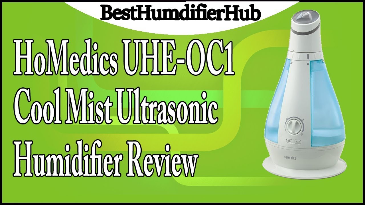 HoMedics UHEOC1 Cool Mist Ultrasonic Humidifier Review YouTube
