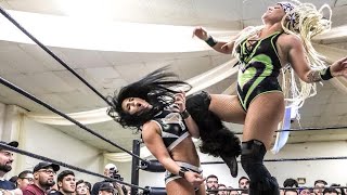 Tessa Blanchard Vs. Taya Valkyrie Womens Powerhouse Clash At Bar Wrestling