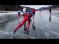 Black ice Weissensee