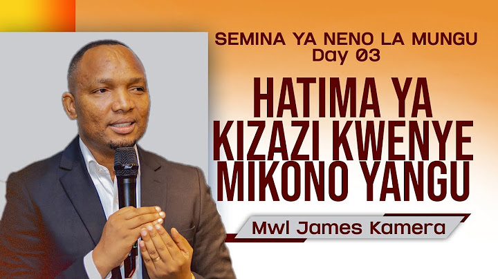 DAY 03 | HATIMA YA KIZAZI KWENYE MIKONO YANGU | SEMINA YA NENO LA MUNGU | 15th July, 2025