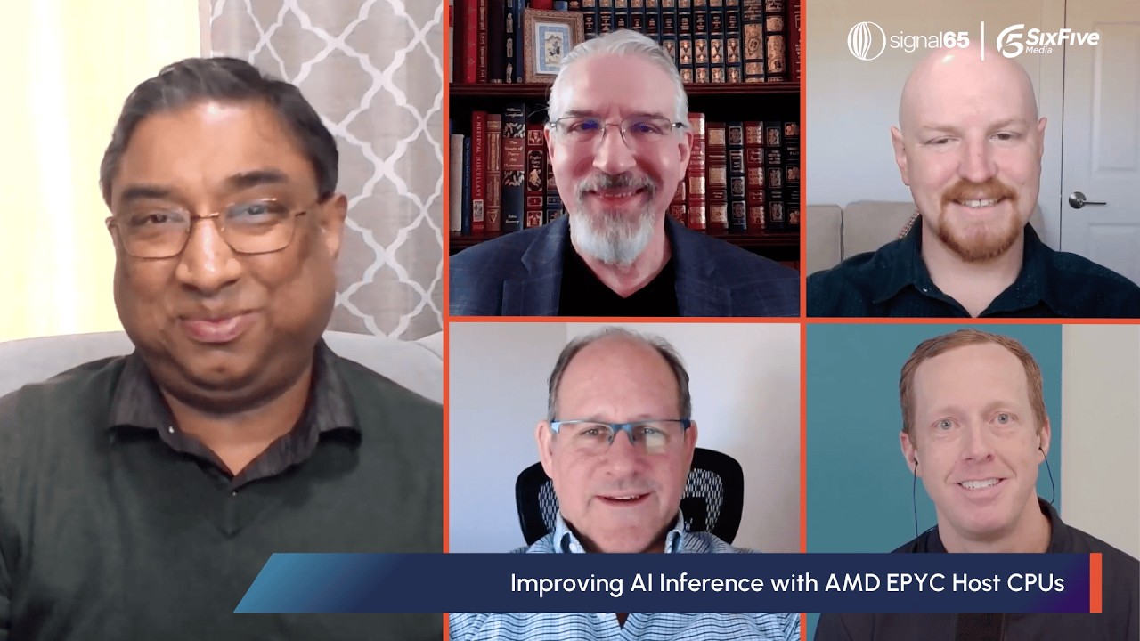 Improving AI Inference with AMD EPYC Host CPUs | Signal65 Webcast