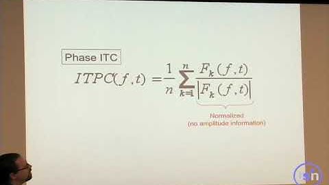 EEGLAB time-frequency decomposition Part 4: Inter-trial coherence