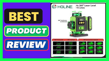 HGLINE 16 Lines 4D Laser Level APP Remote Control