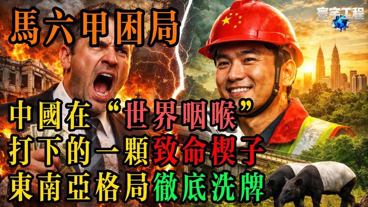 💣 【深度】为几只动物多花3亿美金？中国用一条铁路击穿“债务陷阱”谎言！马来西亚如何从“政治弃子”变成“战略枢纽”，彻底破解马六甲困局？