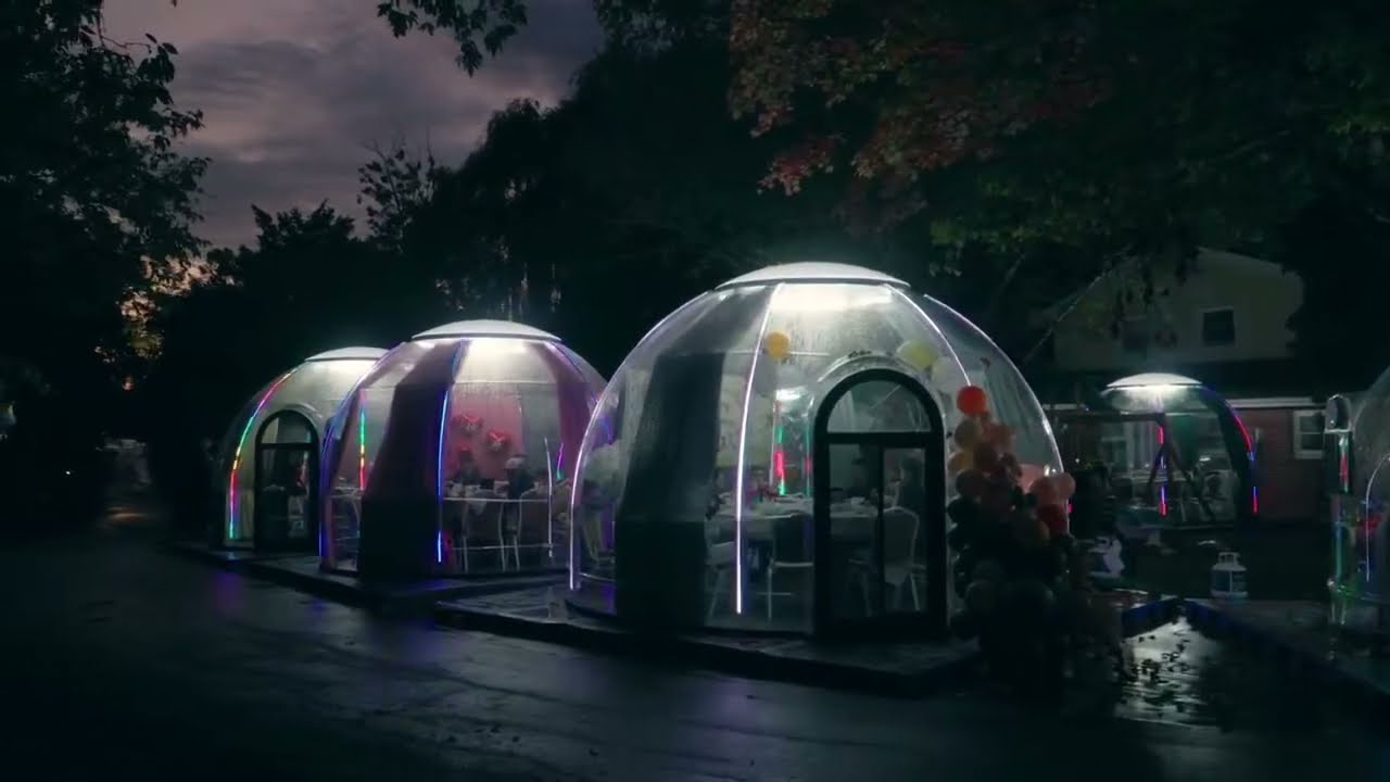 Clear dome house customer feedback from Toronto, Canada