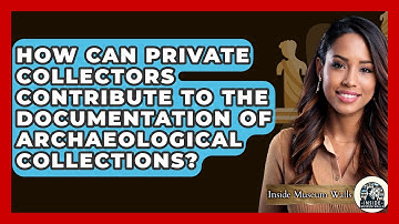 How Can Private Collectors Contribute to the Documentation of Archaeological Collections?