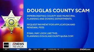 Douglas County warns of email scam