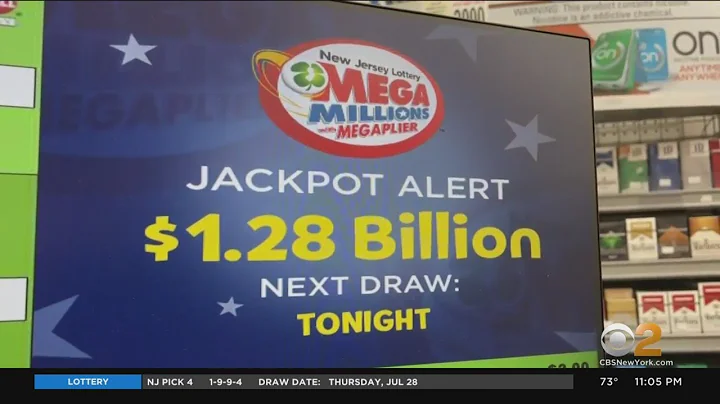 Winning numbers pulled for second highest Mega Millions jackpot ever