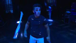 Paranormal Cirque performing at CT Post Mall