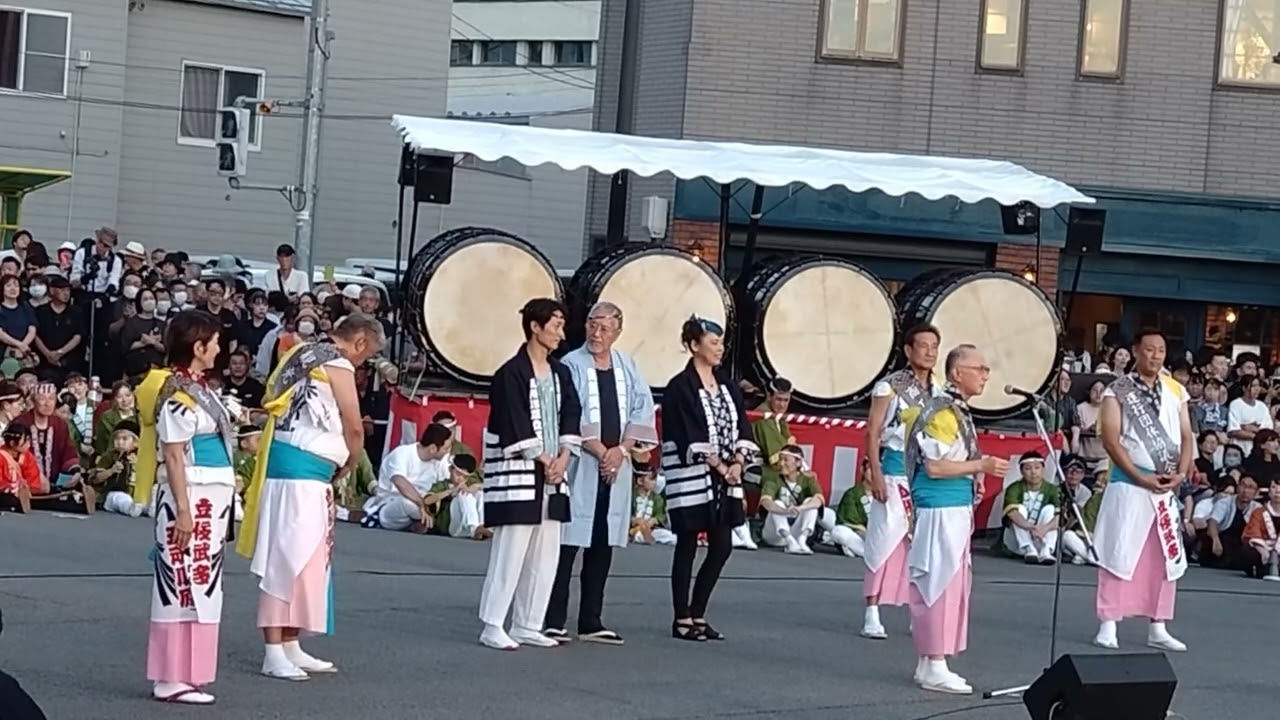 2024年五所川原立佞武多最終日合同運行　(2024年8月8日  青森県五所川原市)　　　　　　　　　　　　　　　