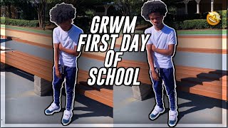 GRWM: FIRST DAY OF SCHOOL! | SENIOR YEAR + VlOG