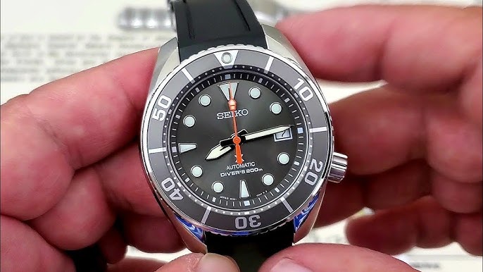 Stjerne spor Læne Big, Round and Japanese... | Seiko Sumo SBDC031 - YouTube