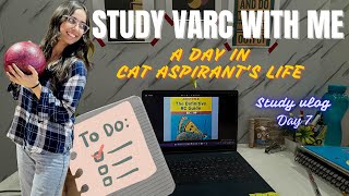 STUDY VARC WITH ME | CAT 2024🎯| DETAILED VIEW | VARC STRATEGIES ⭐📒| DAY -7 🎯📚