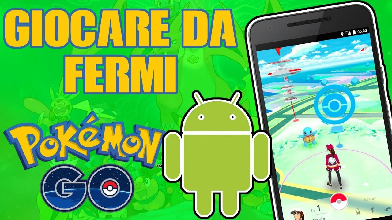COME MUOVERSI NELLA MAPPA DI POKEMON GO DA FERMI! TRUCCO POKEMON GO
