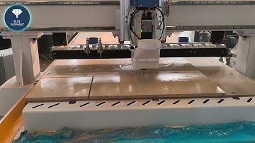 1530 Nesting ATC CNC Machine testing video for American customer