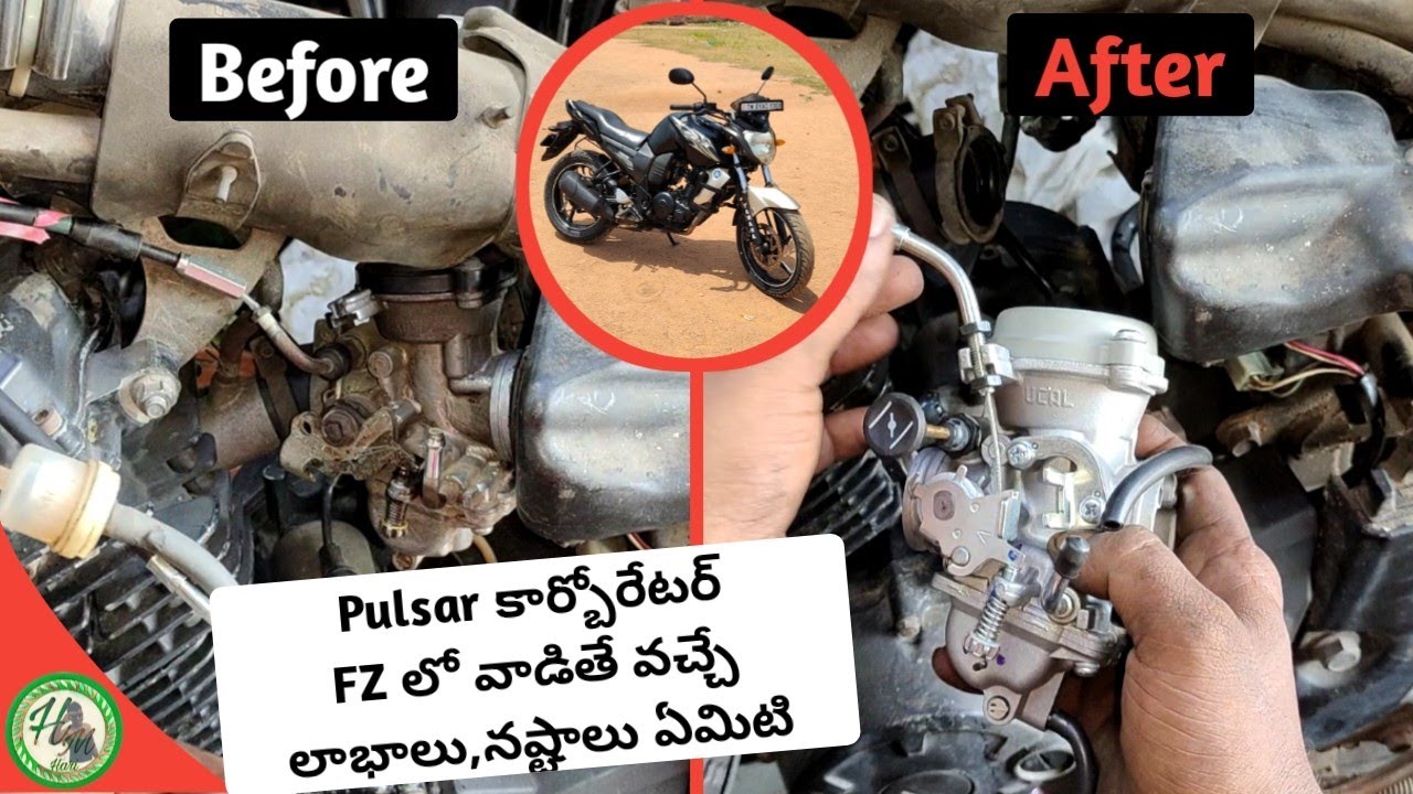Advantages And Disadvantages Using Pulsar Carburetor In FZ Hari Mec YouTube