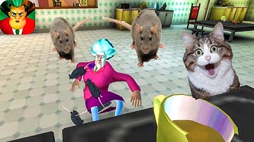 Scary Teacher 3D - NEW UPDATE - New Level - RAT ATTACK - Android & iOS GamesPlay
