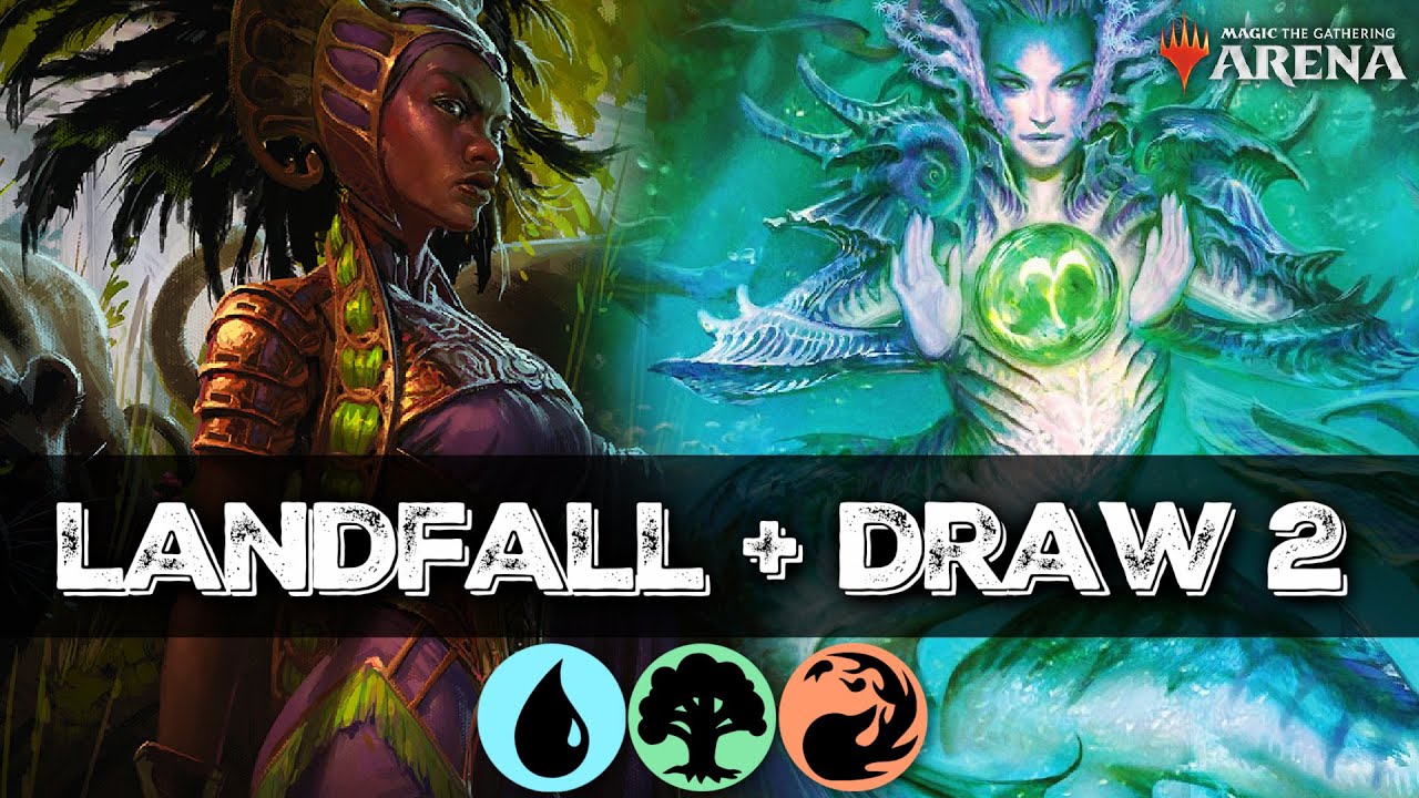 MIXING LANDFALL with DRAW 2 was My BEST IDEA EVER!! | MTG Arena - YouTube