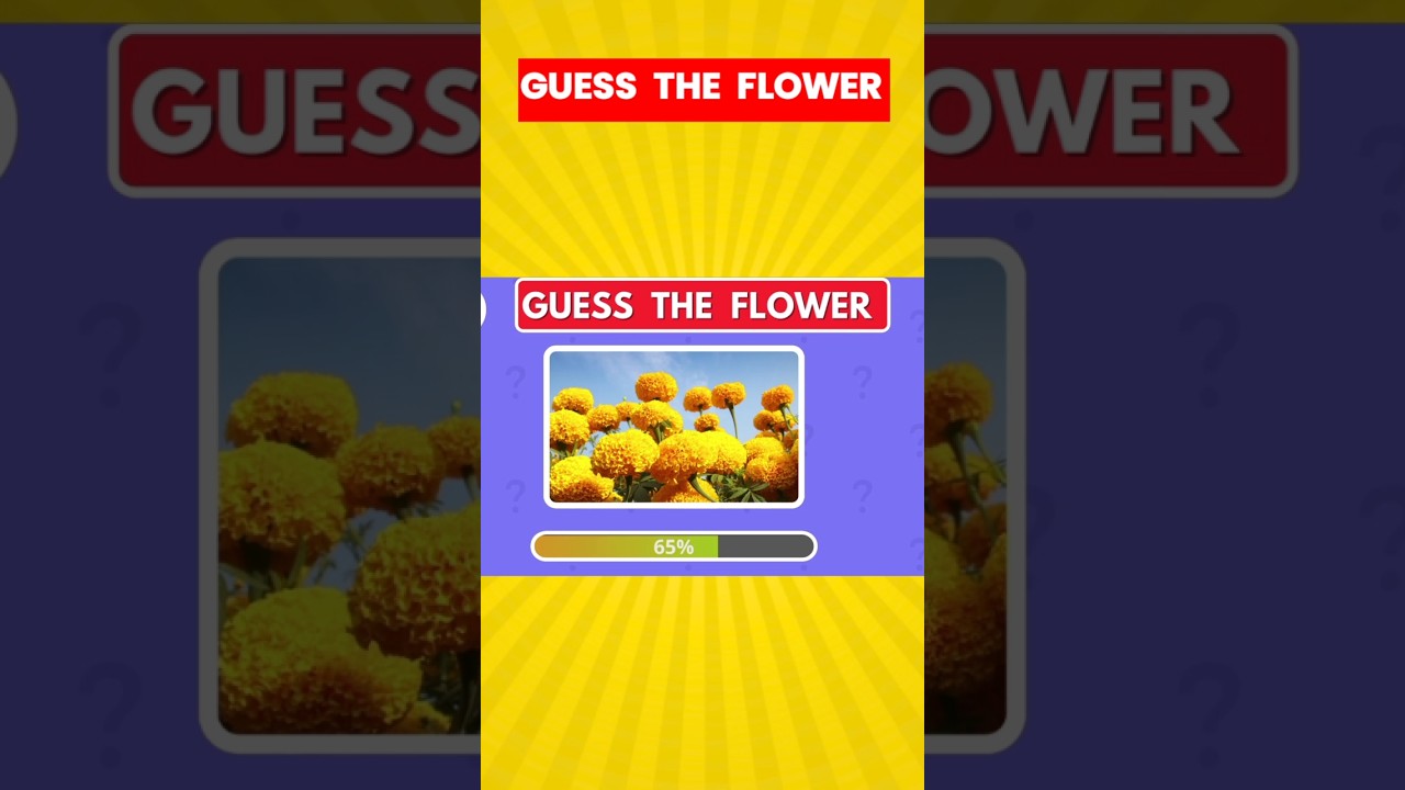 Can You Guess the Flower? 🌸 Test Your Knowledge with This Fun Quiz!| part-2 