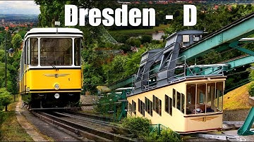 BERGBAHNEN IN DRESDEN - Standseilbahn & Schwebebahn (2015)