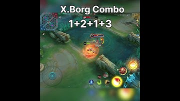 ✅X.Borg = Fire God of Sustain! 🔥 True Damage Melt Combo | MLBB Shorts #mlbbshorts #mobilelegends