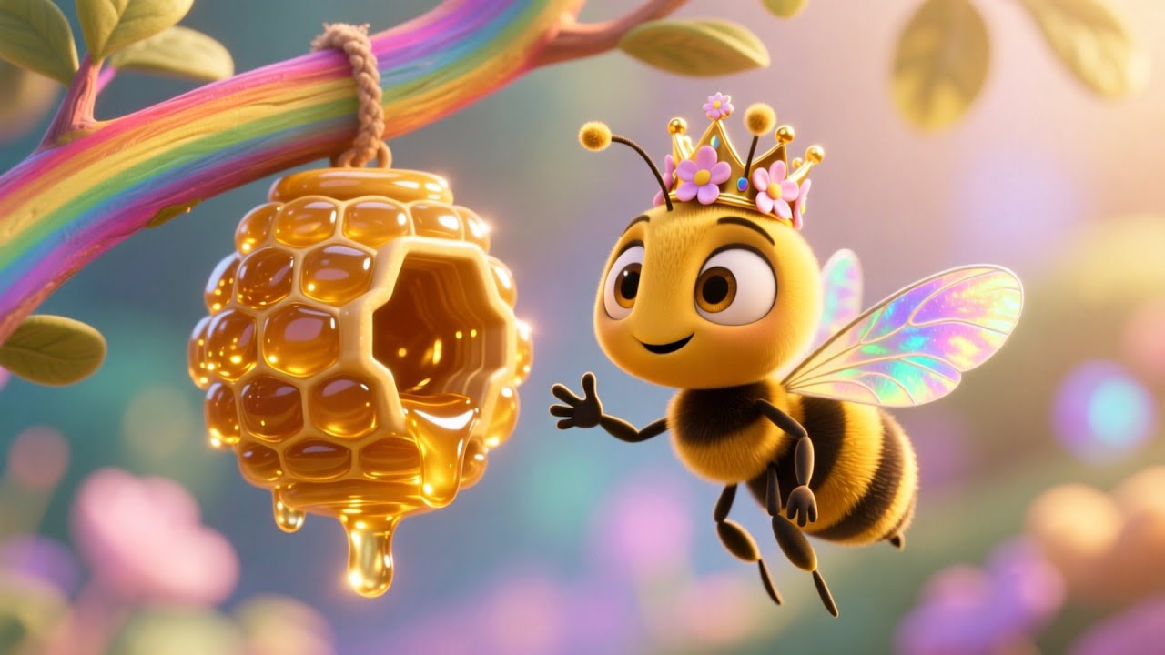 Sweet Honey Taste With Bee and Baby | Fun Nursery Rhyme Song for Kids