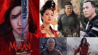 Disney's Mulan 2020 cast