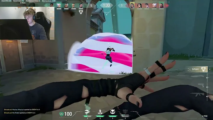 PEAK Valorant Aim! - FNATIC kaajak [EU] FADE MVP RANKED GAMEPLAY