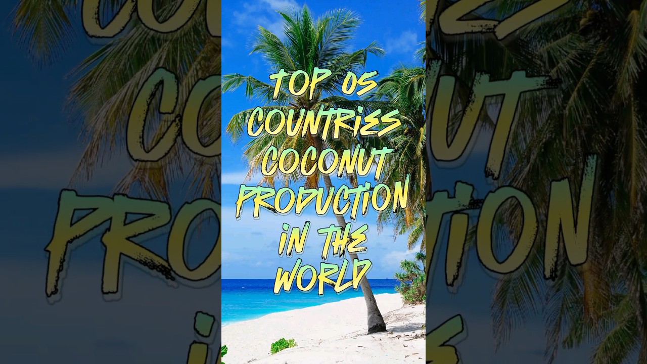 Top 5 Countries of Coconut  Production In The World
