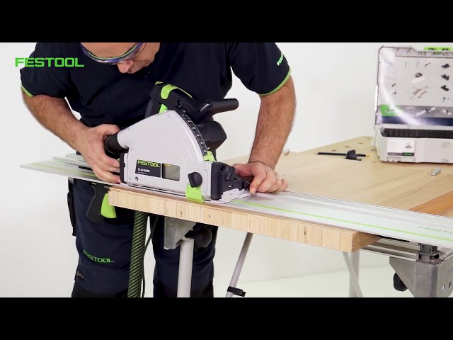 FestoolTV - Sega TS 55 REBQ - taglio preciso di pannelli con