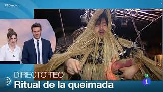 Queimada no Fogar do Santiso - Cerca de Santiago de Compostela