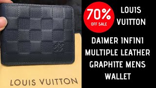 Men's Louis Vuitton Multiple Wallet Slender Infini Leather