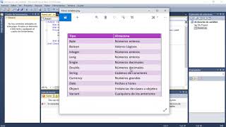 Variables en VB net