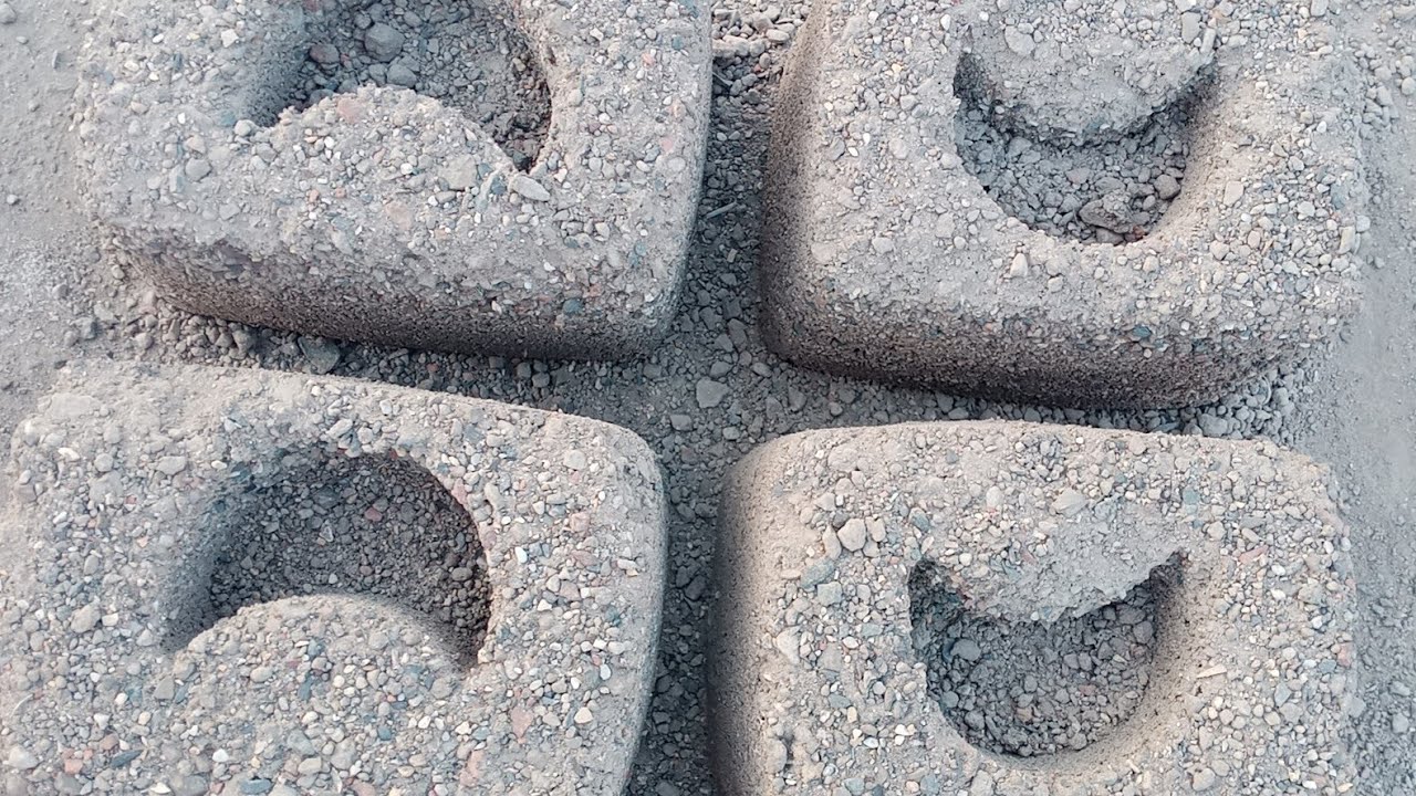 ASMR: Happy Birthday🎉🎂@Laiba 💖 Pure Cement Handmade Stones Crumbling Pouring