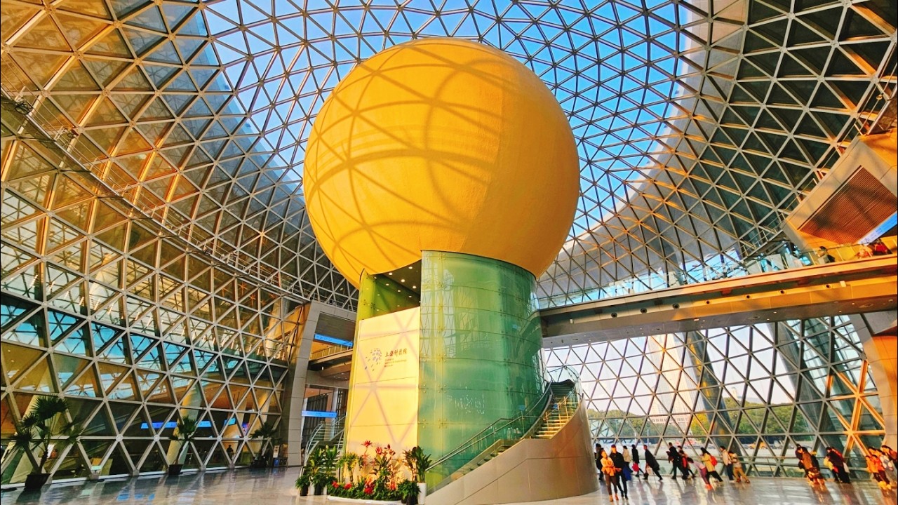 Лучший научный музей Китая вновь открывается! Пешеходная экскурсия по Шанхаю в 2026 году.