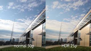 Canon EOS 6D Mark II HDR vs Normal Full HD Video