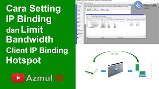 Cara Setting IP Binding dan Limit Bandwidth Client IP Binding Hotspot Mikrotik