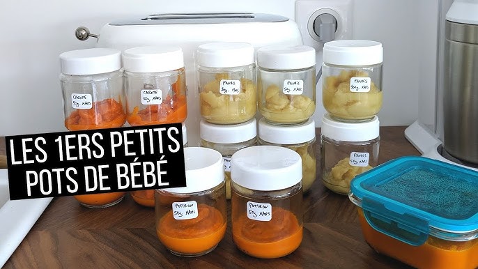 comment faire petit pots pour bebe de 4 mois ? 