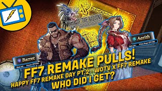 Barret & Aerith Pulls - Ff7 Remake Wotv Collab - Who Did I Get? - Flixbolt