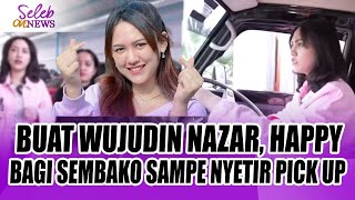 BEGINI MOMEN HAPPY ASMARA BAGI-BAGI SEMBAKO SAMPE NYETIR PICK UP SENDIRI - SELEB ON NEWS