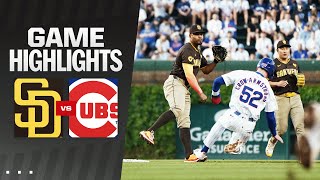 Padres vs. Cubs Game Highlights (5/7/24) | MLB Highlights