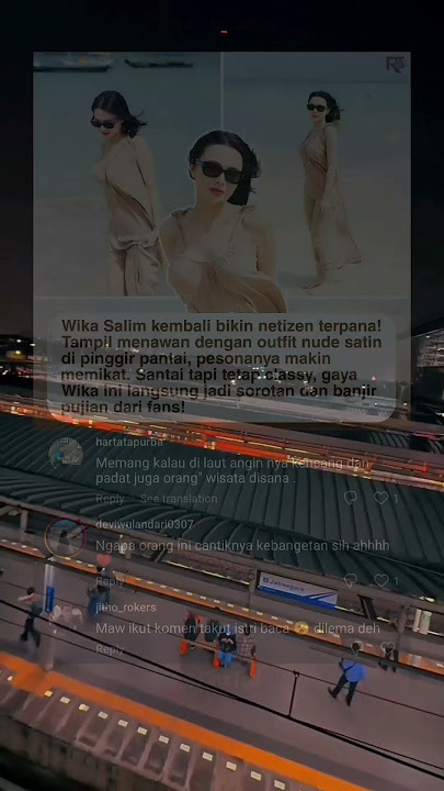 Wika Salim Tampil Stunning di Pantai! Netizen Auto Terpana 😍🌊