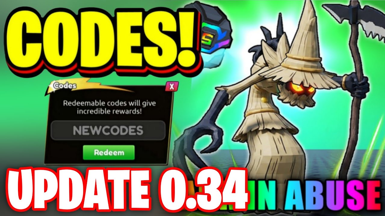 NEW* ALL WORKING UPDATE 0.34 CODES FOR CATCH A MONSTER! ROBLOX