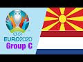 Euro 2020 Holland  vs north Macedonia  PES 2021 gameplay Group C