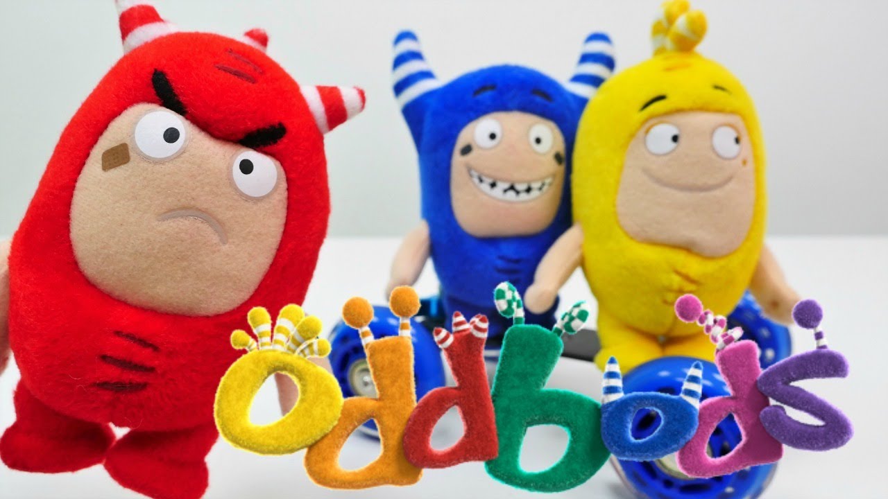 Oddbods seçkin bölümler. Oyun parkında eğleniyoruz