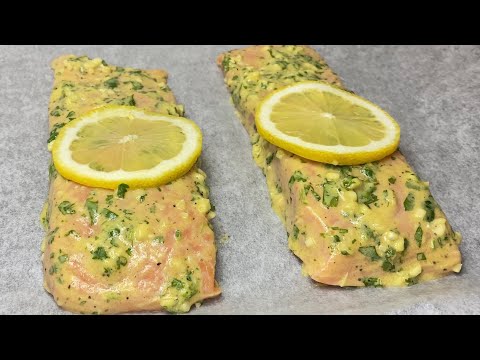 Easy Baked SALMON | Garlic Dijon Lemon