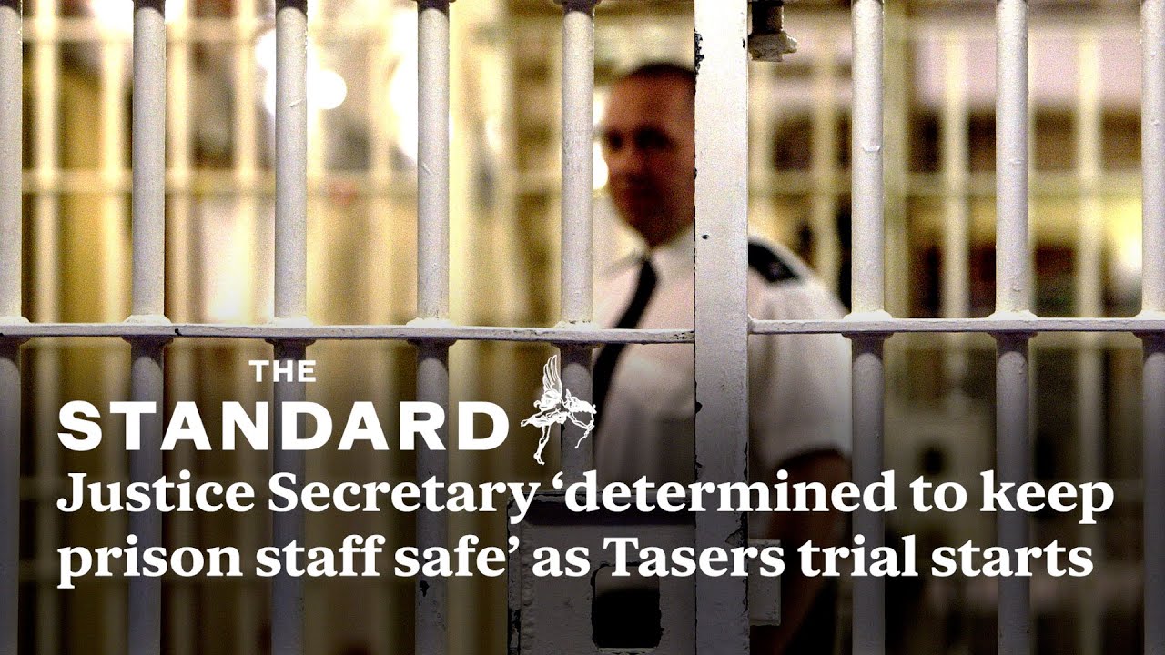 Justice Secretary ‘determined to keep prison staff safe’ as Tasers trial starts