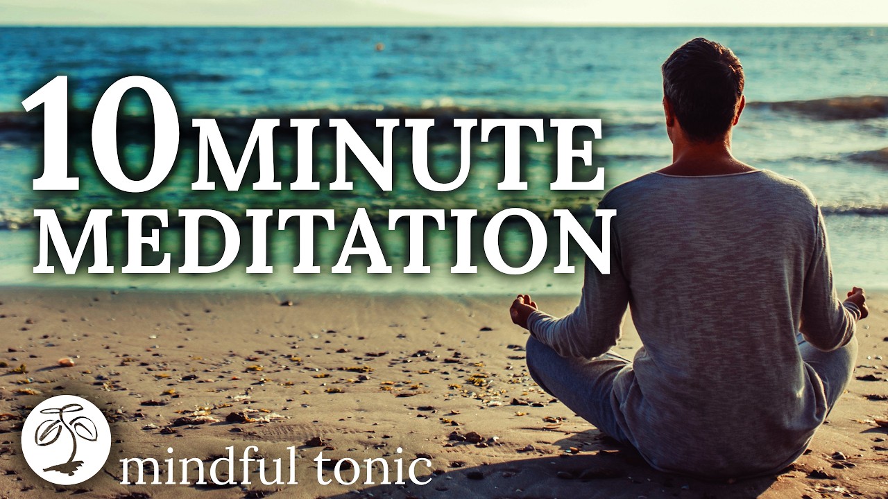 10 Minute Meditation to Reduce Stress & Anxiety | Guided Mindfulness ...