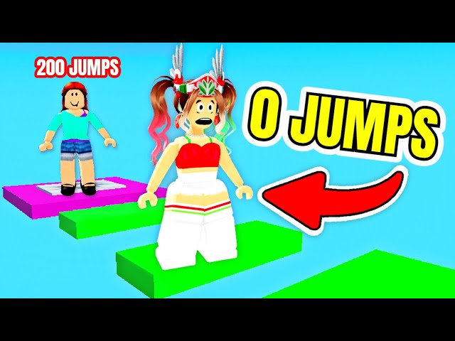 Roblox Obby, BUT you have LIMITED JUMPS! class=