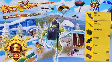 Wow😍NEW BEST SNIPER GAMEPLAY TODAY w/ P90 + AWM + AMR🔥PUBG Mobile - BGMI